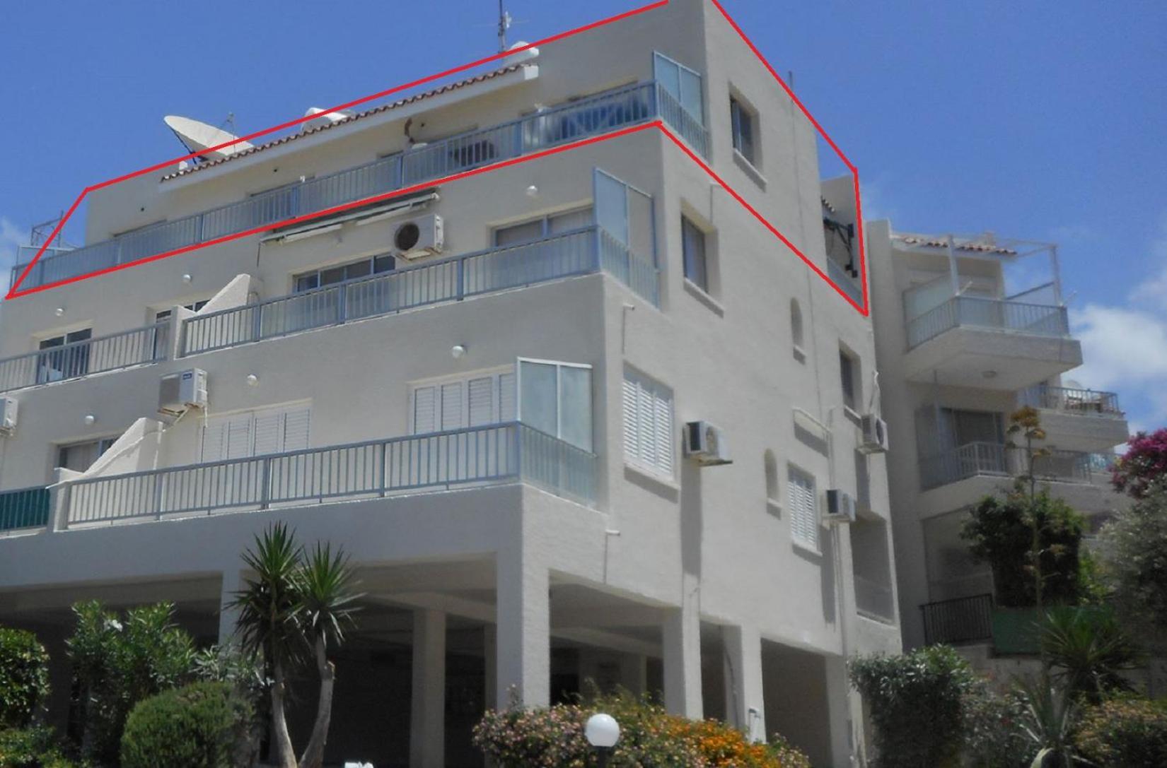 Diamond Sea View Penthouse Apartman Paphos Kültér fotó